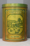 Vintage Cheinco Homestead All Natural Cookies Tin Canister