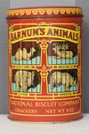Vintage 1979 Nabisco, Inc. Red Barnum's Animals Replica of 1914 Design Tin Canister
