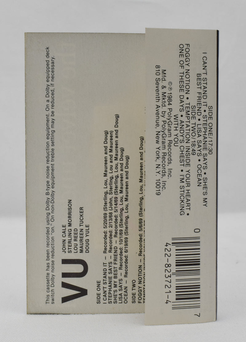 Verve Records - 1984 The Velvet Underground: A Collection of Previously Unreleased Recordings Cassette Tape