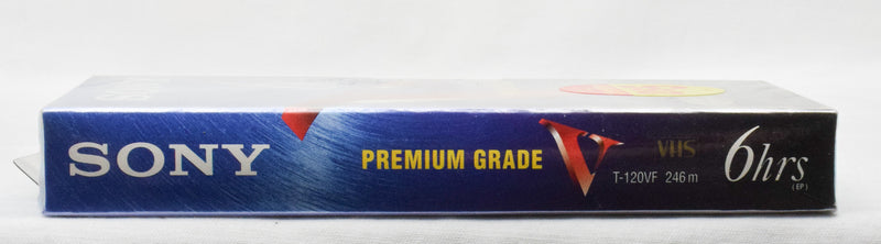 Sony Cassette VHS Série V Premium 240 minutes E240V Sony Cassette VHS Série V Premium 240 minutes E240V