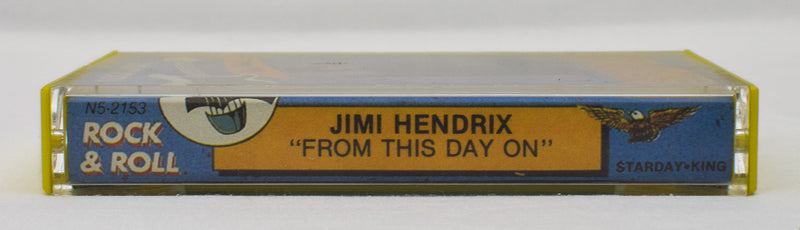 Starday-Kind Records - 1985 ジミ・ヘンドリックス「フロム・ディス・デイ・オン」カセットテープ
