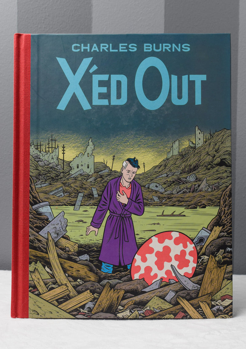 2010 X'ed Out by Charles Burns Graphic Novel Hardcover Book 1st Edition