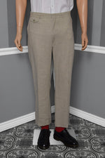Men's Vintage Orvis Light Gray/Brown Pants - 38