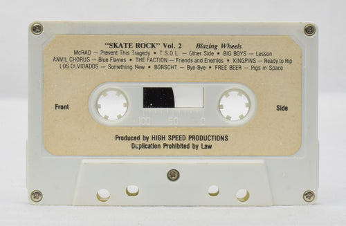 Thrasher Magazine - 1984 Skate Rock Vol. 2: Blazing Wheels and Barking Trucks Cassette Tape