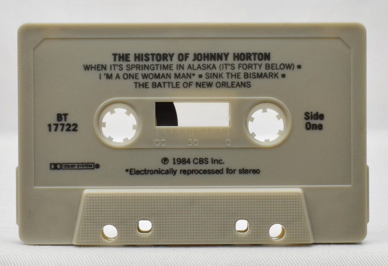 Sony Music Special Products - 1984 The History of Johnny Horton Cassette Tape