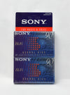 NEW/SEALED Sony Hi Fi 90 Minutes Blank Audio Cassette Tapes Set Type I Normal Bias