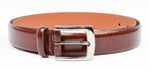Men's Brown Full Grain Italian Leather Belt