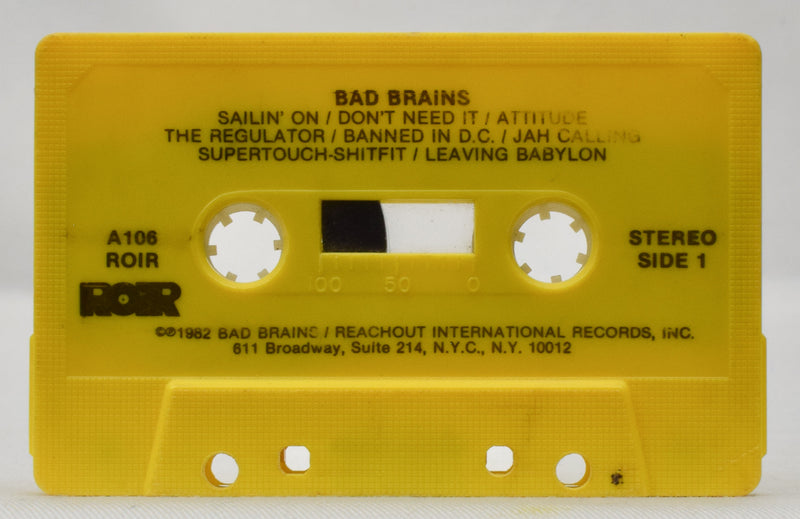 ROIR - 1982 バッド ブレインズ カセット テープ