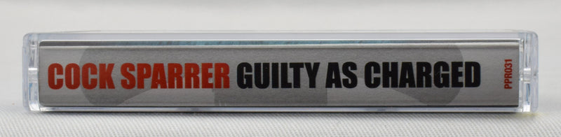 Pirates Press Records 2014 Reissue - Cock Sparrer "Guilty as Charged" カセットテープ