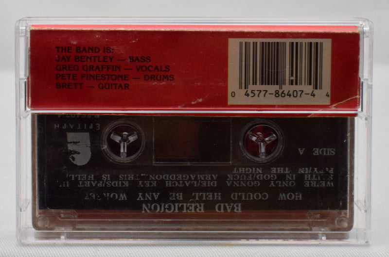 Epitaph Records - 1988 Bad Religion: How Could Hell Be Any Worse Cassette Tape
