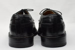 Men's Vintage Jarman Regency Collection Black Textured Leather Wingtip Oxford Shoes - 8-1/2 3E